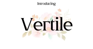 Vertile Font