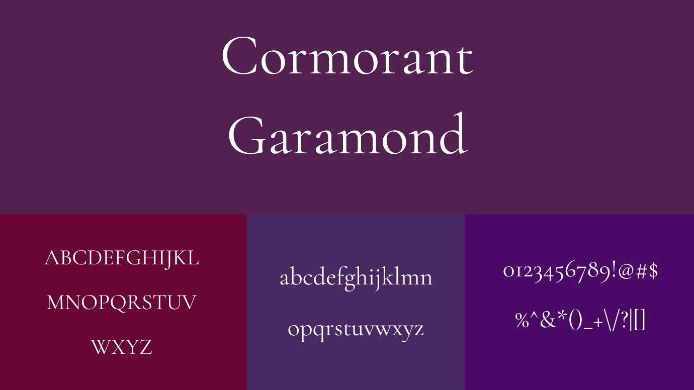 Cormorant Garamond Font