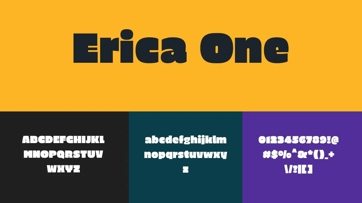 Erica One Font