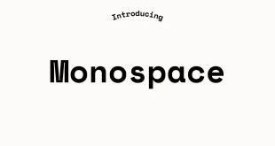 Monospace Font